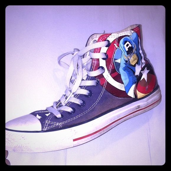 chaussure converse captain america chaussure converse captain america